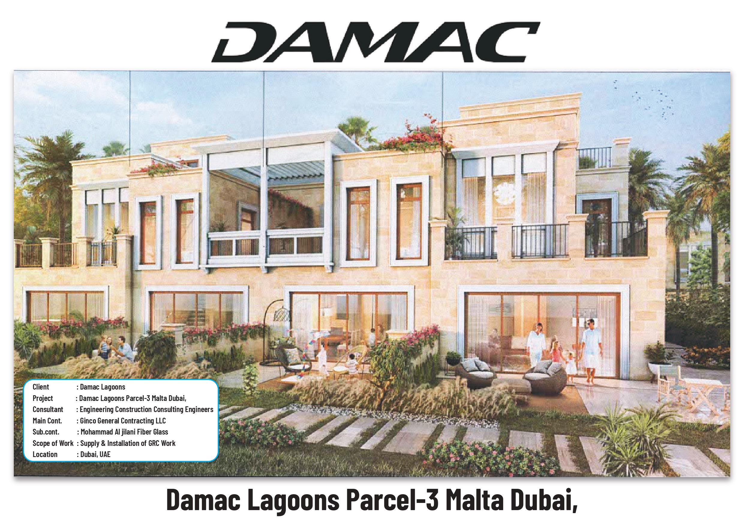 Damac Lagoons Parcel-3 Malta Dubai