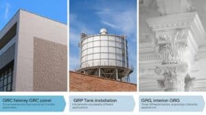 three different materials with three completely different applications.