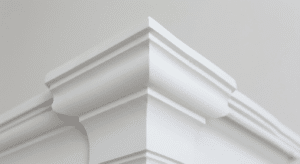GRG ceiling cornice detail Dubai - precision surface finish Glass Reinforced Gypsum