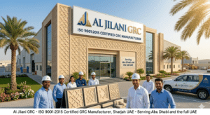 professional photo of your factory exterior with Al Jilani GRC
