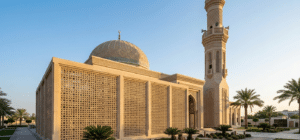 completed mosque GRC project