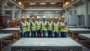 Al Jilani GRC team and manufacturing facility - specialist GRC manufacturer in Dubai UAE