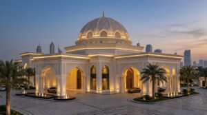 Completed GRG material Dubai project by Al Jilani GRC