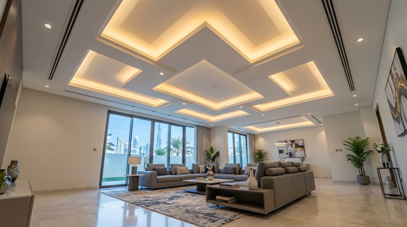 Gypsum Board Ceiling Dubai